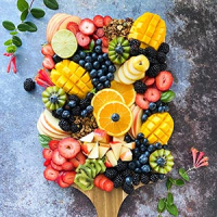 A fruit board